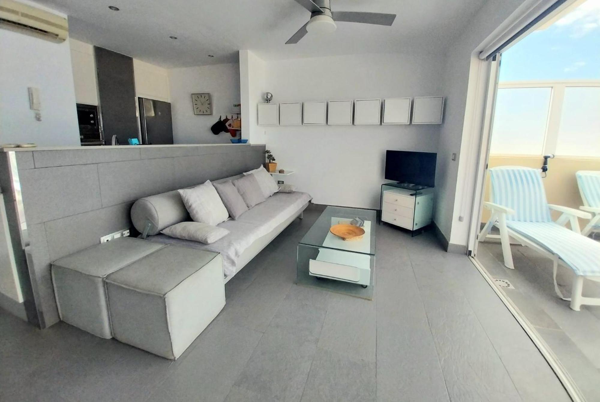 Apartamento Atico Frente Mar Los Abrigos Exterior foto